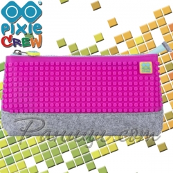 Pixie Crew Несесер с 1 цип Grey/Neon Pink PXA-01-W15 Pixie Crew Несесер с 1 цип Grey/Neon Pink PXA-01-W15